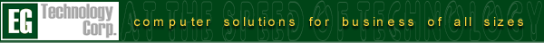 E.G. Technology Corp. Banner Logo
